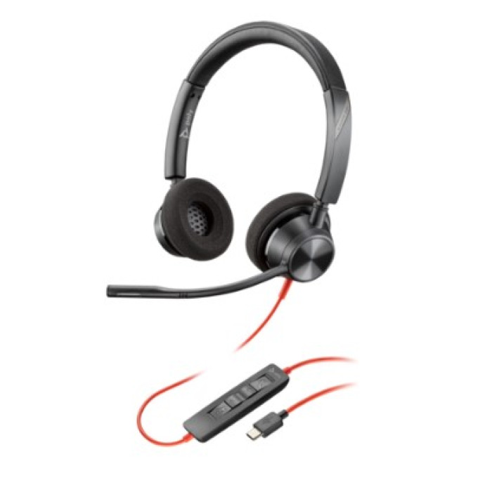 Наушники Poly/Blackwire 3320 Stereo USB-C Headset +USB-C/A Adapter<br>242436