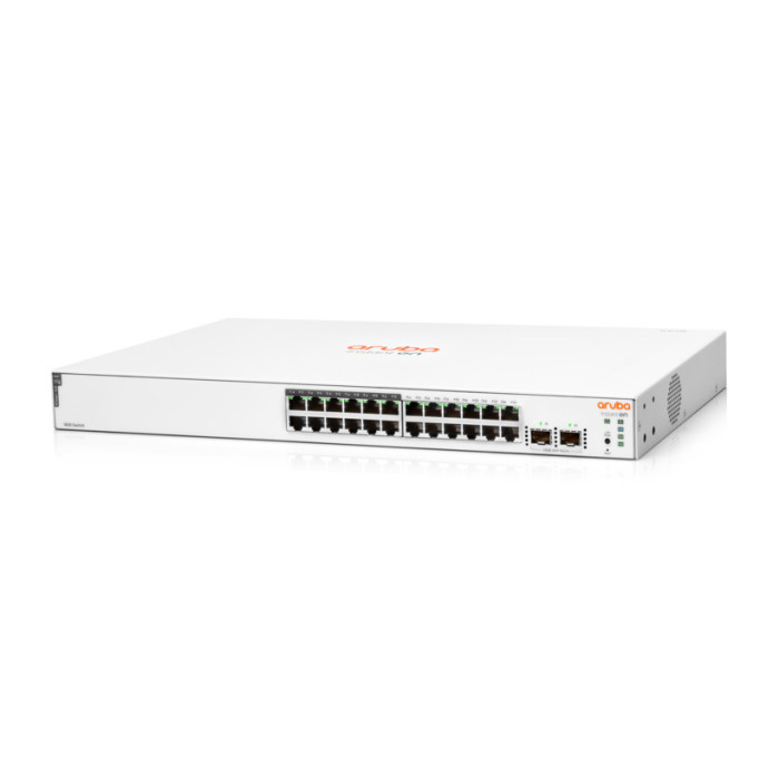 Коммутатор HPE/Aruba Instant On 1830 24G 12p Class4 PoE 2SFP 195W Switch<br>222145