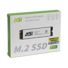 Твердотельный накопитель AGI AI818, 1Tb PCIe Gen4, Read 4700Mb/s, Write 2800Mb/s, Retail<br>330300