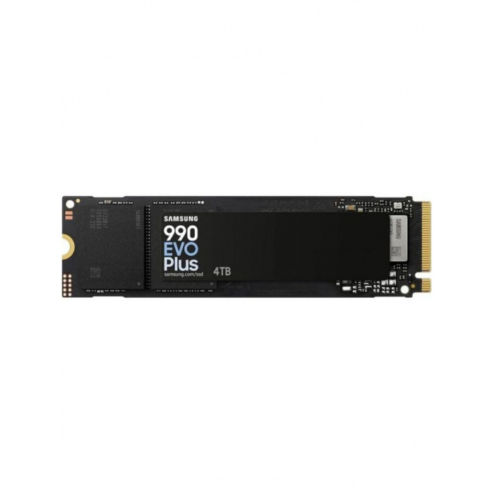 Твердотельный накопитель SSD Samsung 990 EVO Plus, M.2, 4TB, read 7250 MB/s, write 6300 MB/s, PCIe 4.0, TLC<br>333971