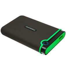 Внешний жесткий диск 2,5 2TB Transcend TS2TSJ25M3C<br>Размеры: 129.5 mm x 80.8 mm x 16.1 mm (5.10