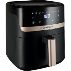 Аэрогриль Russell Hobbs 27620-56 черный<br>НА 4-6 ЧЕЛОВЕК: Благодаря зоне приготовления пищи объемом 5,5 л вы можете легко приготовить еду для всей семьи за один раз.
ЭЛЕГАНТНЫЙ ВНЕШНИЙ ВИД: акценты цвета шампанского добавляют современный штрих к классиче