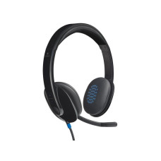 Наушники-гарнитура Logitech Headset H540 USB черный<br>Погрузитесь в мир высококачественного звучания музыки, голосового общения с помощью компьютера и многого другого.

Насыщенный стереозвук
Диффузоры с лазерной калибровкой и встроенный эквалайзер обеспе