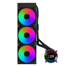 Водяное охлаждение для CPU Lian Li Hydroshift lI LCD-C 360CL Black G89.GHS2LCD36RB.00<br>35746
