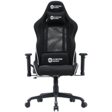 Игровое кресло Canyon CNS-MCCH01, черный, белый