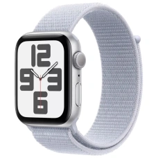 Apple Watch SE GPS Gen.2 2024 44 мм серебристый-голубой