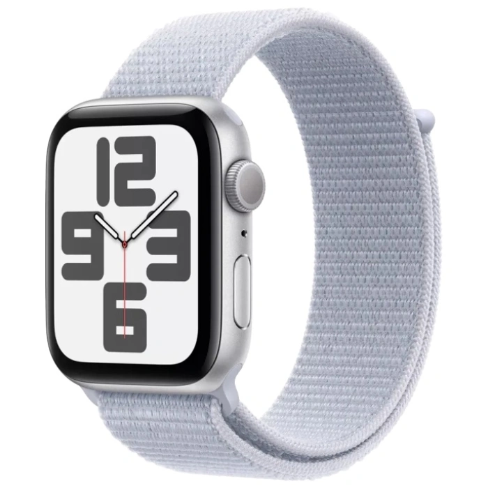 Apple Watch SE GPS Gen.2 2024 44 мм серебристый-голубой