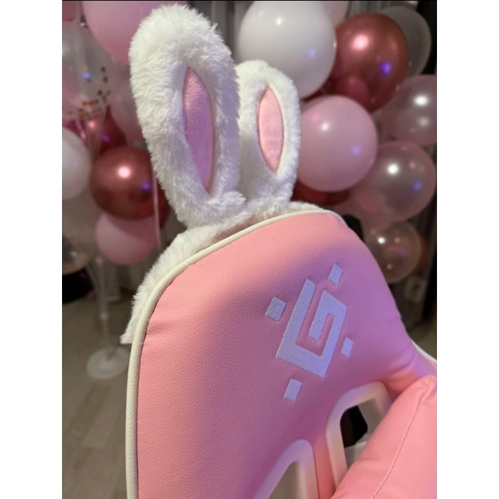 Игровое кресло Irifi, белый, розовый