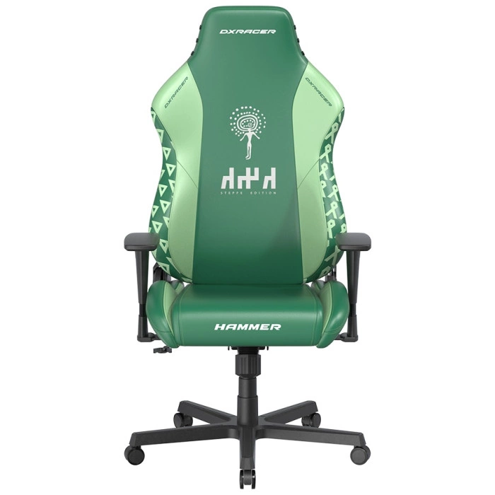 Игровое кресло DXRacer Hammer Steppe edition GC/LHE23LTALTD/QZQ.E, зеленый