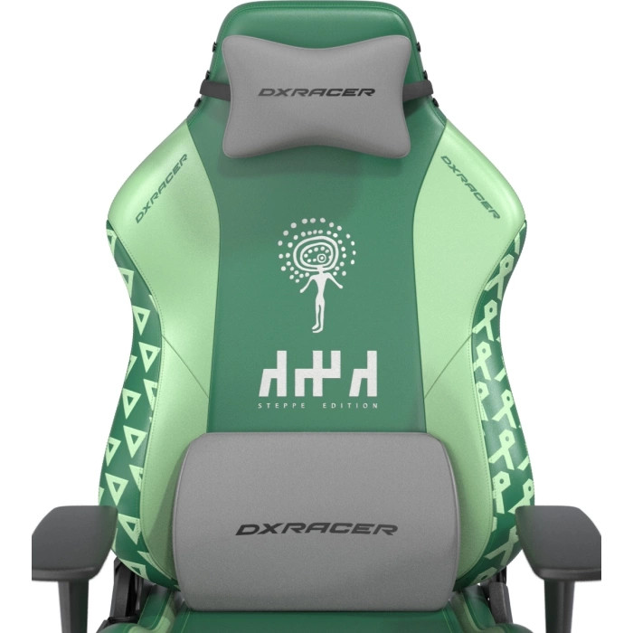 Игровое кресло DXRacer Hammer Steppe edition GC/LHE23LTALTD/QZQ.E, зеленый