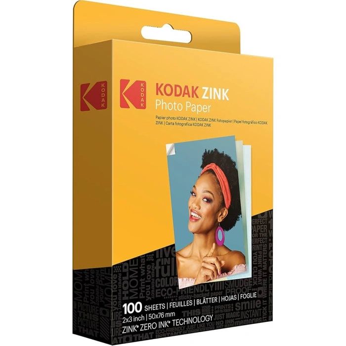 Kodak ZINK 100 бумага, 4R, 100 шт, глянцевое покрытие