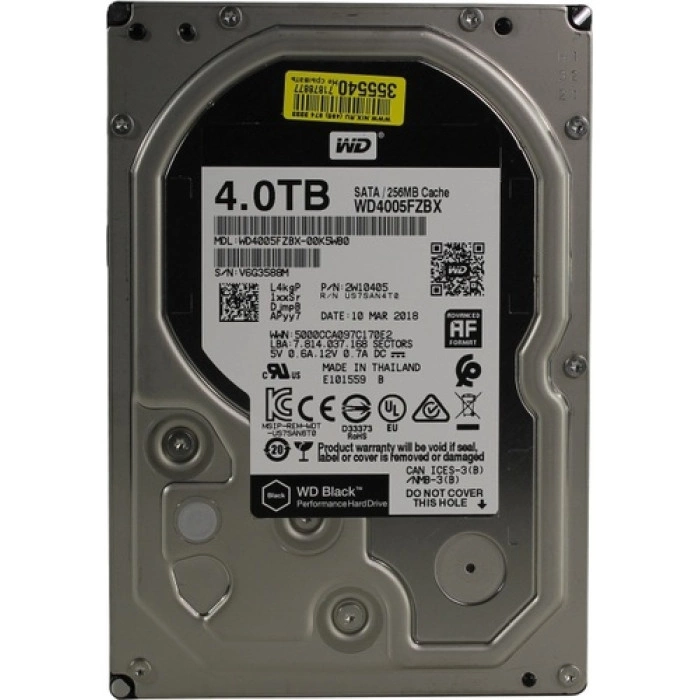 HDD Western Digital WD4005FZBX 4000 Гб
