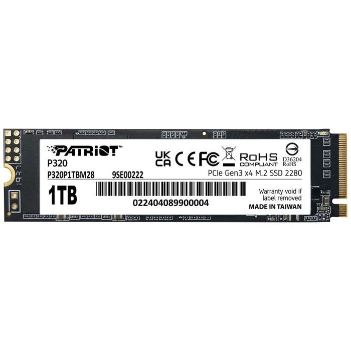 SSD Patriot P320P1TBM28 1000 Гб