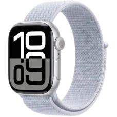 Apple Watch Series 10 S/M 42 мм светло-серый-голубой