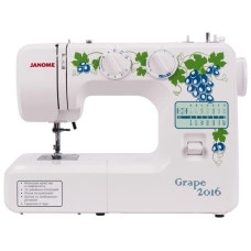 Janome Grape 2016 белый, зеленый