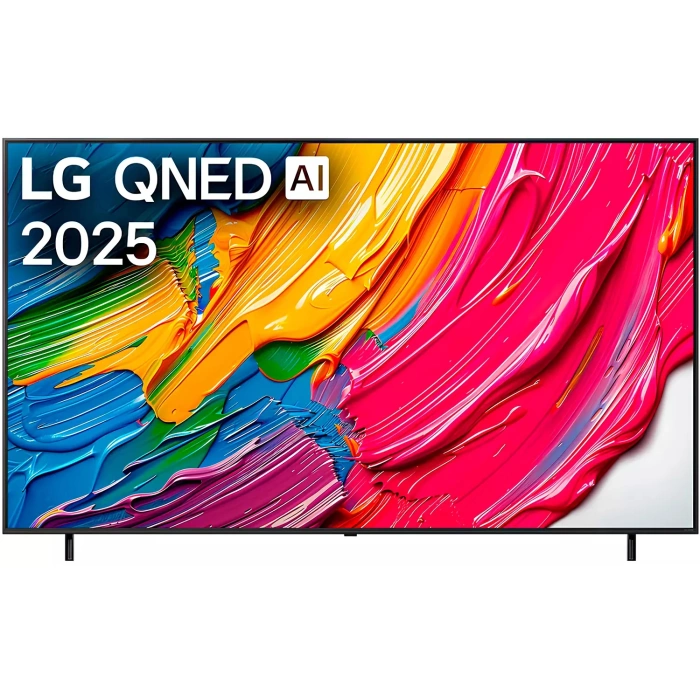 LG 55QNED80A6A 140 см черный