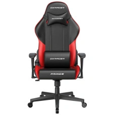 Игровое кресло DXRacer GC/LPF24LTC/NR, черный, красный