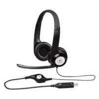 Наушники Logitech Stereo Headset H390 черный