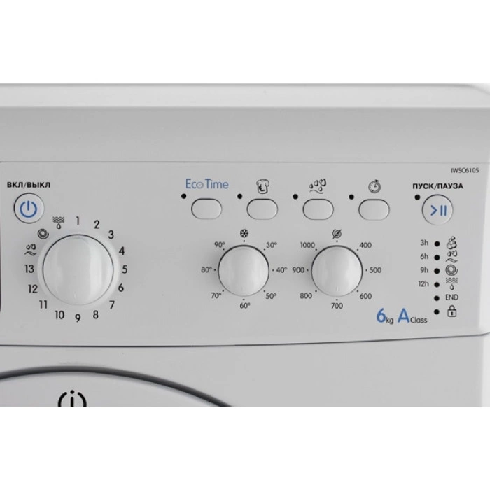 Indesit IWSC 6105 CIS белый