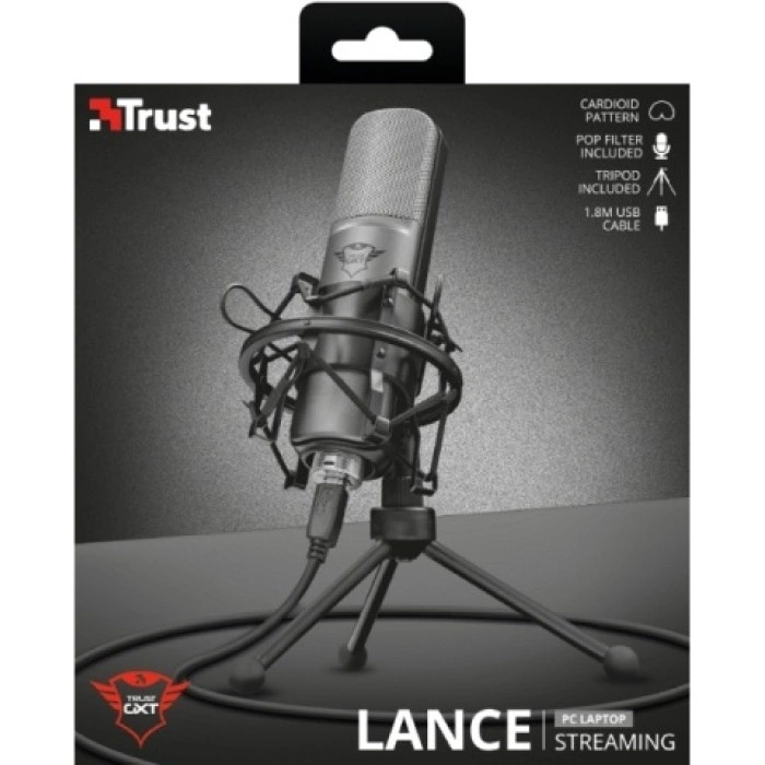 Trust GXT 242 Lance Streaming черный