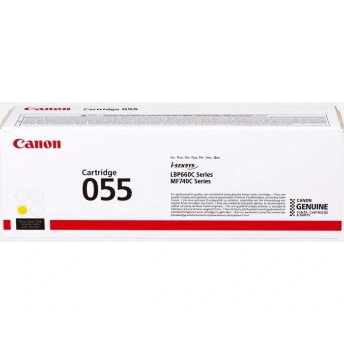 Canon 055 желтый