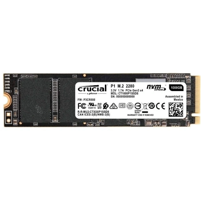 Crucial CT1000P1SSD8 1000Gb