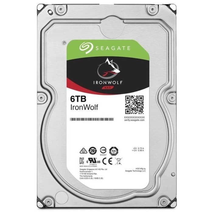 HDD Seagate IronWolf NAS ST6000VN001 6000 ГБ