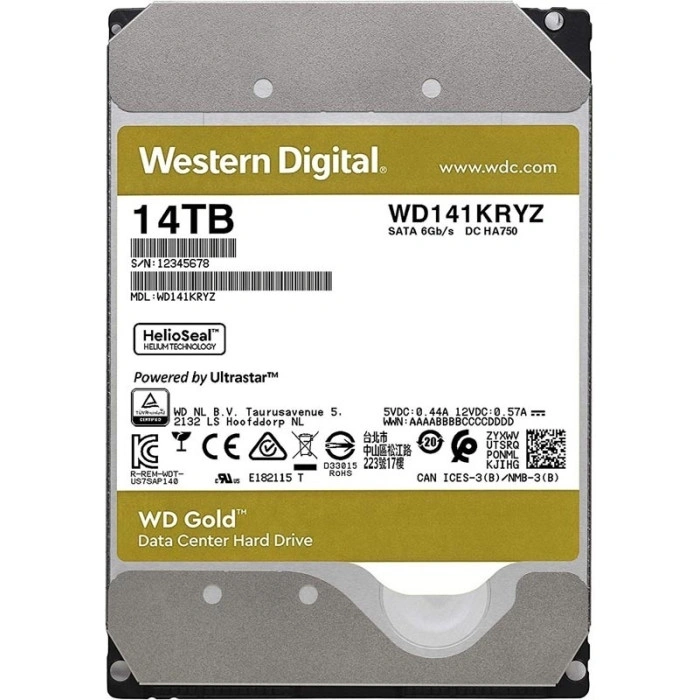 Western Digital Gold WD141KRYZ 14000Gb