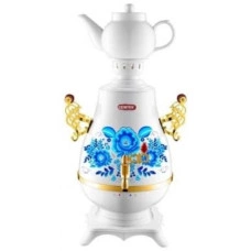 Электросамовар CENTEK CT-0092 A белый, голубой