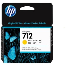 HP 712 3ED69A желтый (yellow)