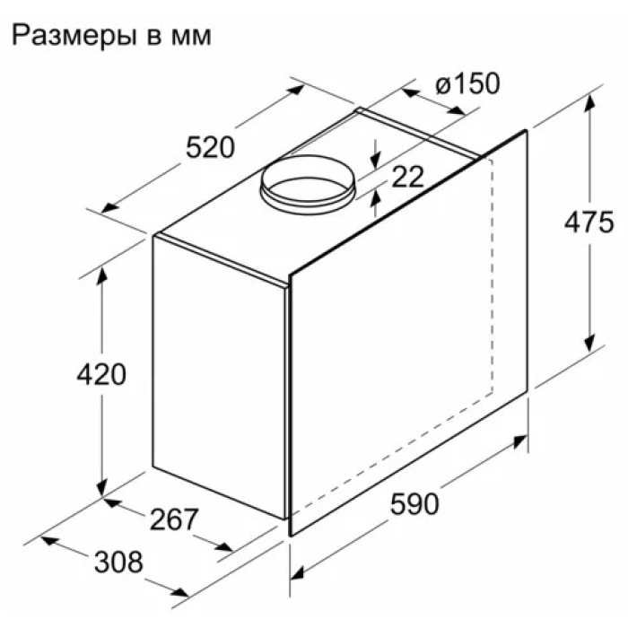 Bosch DWF65AJ70T серебристый