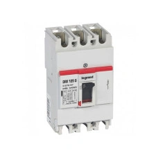 Автоматический выключатель Legrand 27257 3П 80A DRX125 20kA термомагнитный<br>64656