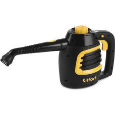 Пароочиститель Kitfort KT-930 черный, желтый