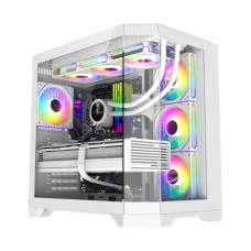 Компьютерный корпус Gamemax Hype-A WH White без Б/П<br>72702
