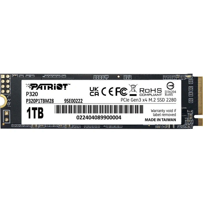 SSD Patriot P320P1TBM28 1000 Гб