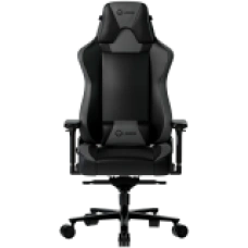 LORGAR Base 311, Gaming chair, PU eco-leather, 1.8 mm metal frame, multiblock mechanism, 4D armrests, 5 Star aluminium base, Class-4 gas lift, 75mm PU casters, Black + grey<br>