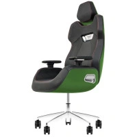 Игровое кресло Thermaltake GGC-ARG-BGLFDL-01, черный, зеленый