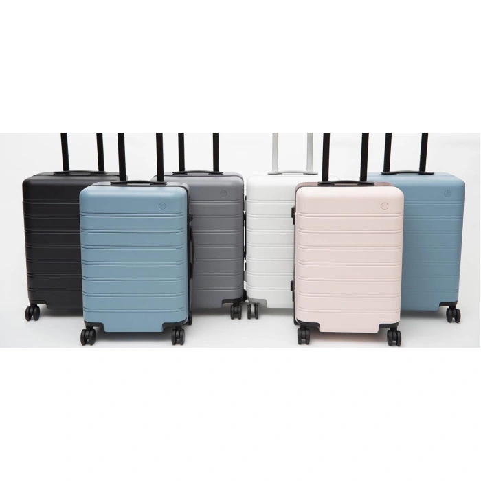 Чемодан Xiaomi NINETYGO Manhattan Frame Luggage 24"/66 л (1120) Beige поликарбонат 66 л бордовый