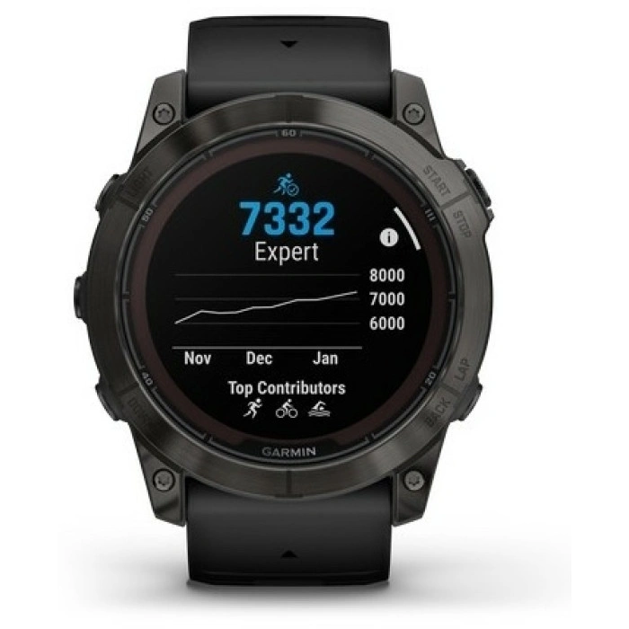 Garmin Fenix 7X Pro Sapph Solar черный