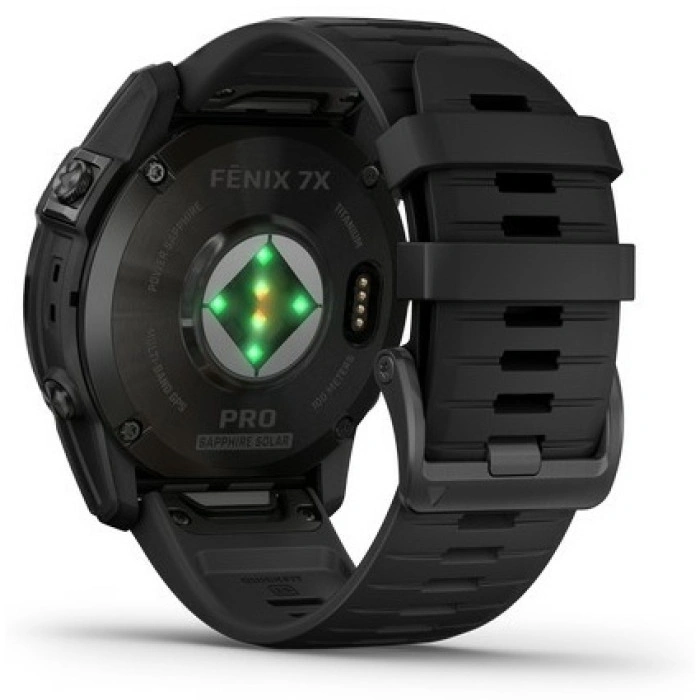 Garmin Fenix 7X Pro Sapph Solar черный