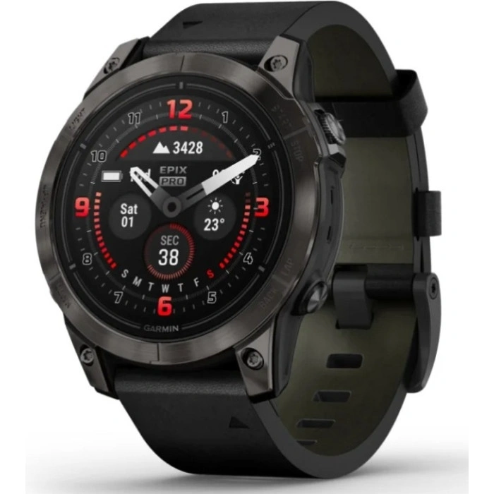 Garmin EPIX GEN 2 PRO 33 мм серый-черный