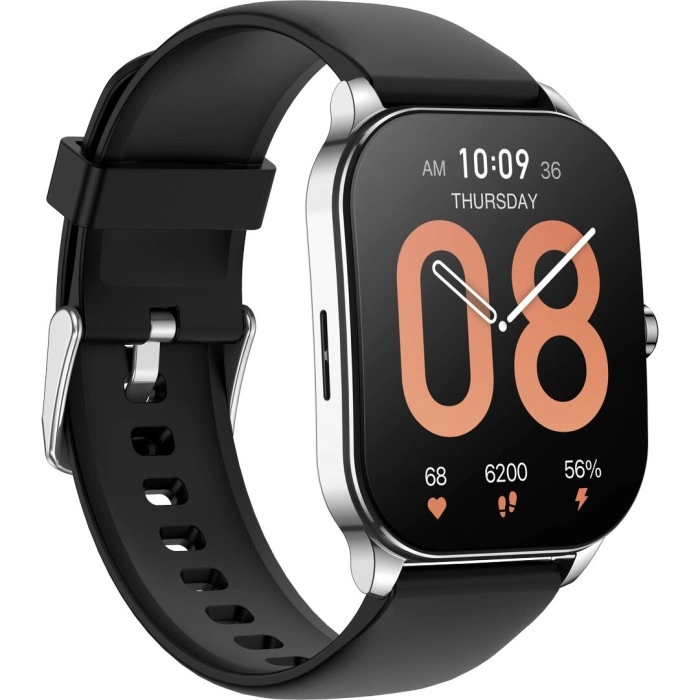 Amazfit Pop 3S серебристый-черный