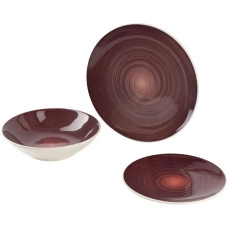 Bergner тарелка BG-10233-RD 27 см 12 шт, фарфор