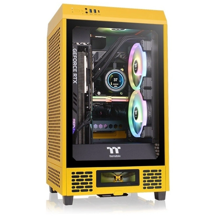 Thermaltake The Tower 200 Bumblebee CA-1X9-00S4WN-00 желтый