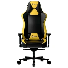 Игровое кресло Lorgar Base 311, черный, желтый