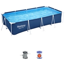 Бассейн каркасный Bestway 56082/56424, 400x211x81 см