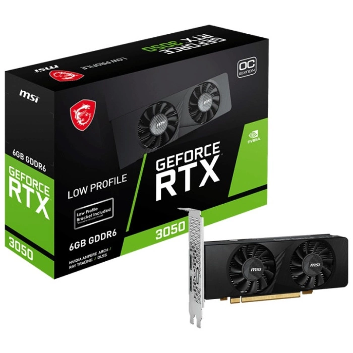 MSI RTX 3050 LP 6G OC 6 Гб