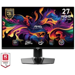 26" MSI MAG 271QPX QD-OLED E2 черный