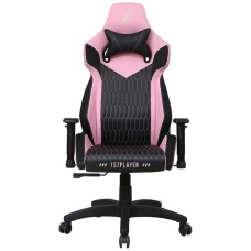 Игровое кресло 1STPLAYER WIN 101/ BKPK, черный, розовый