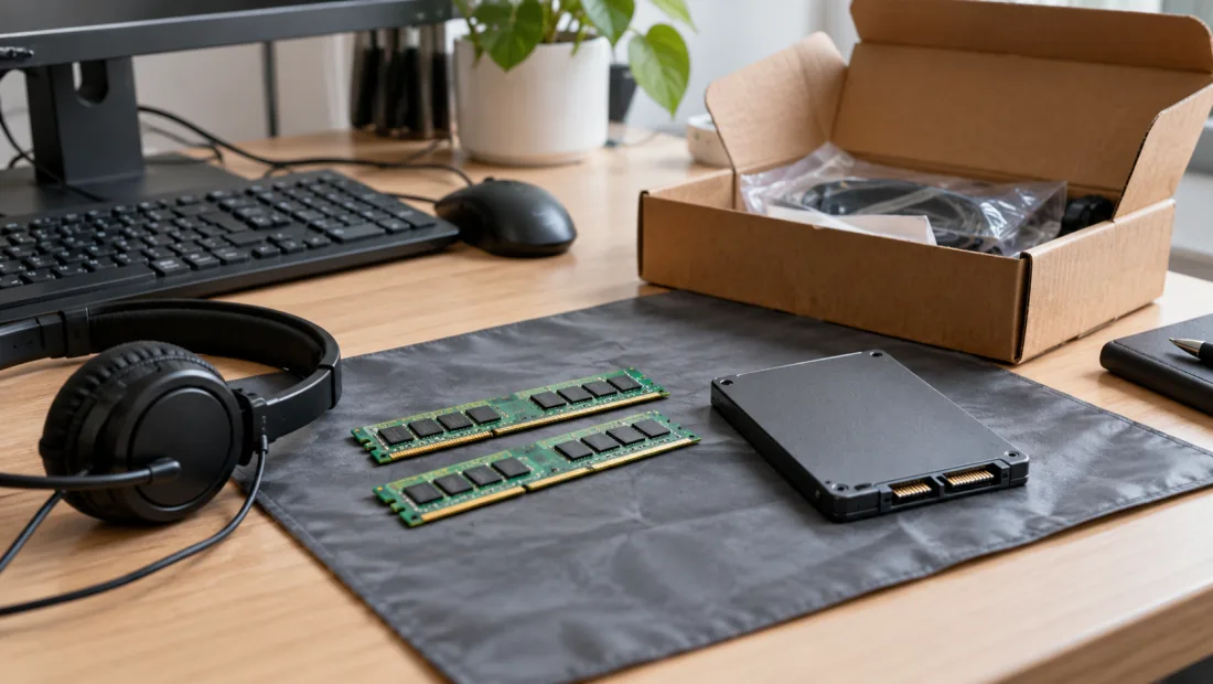Оперативная память, SSD и периферия на рабочем столе